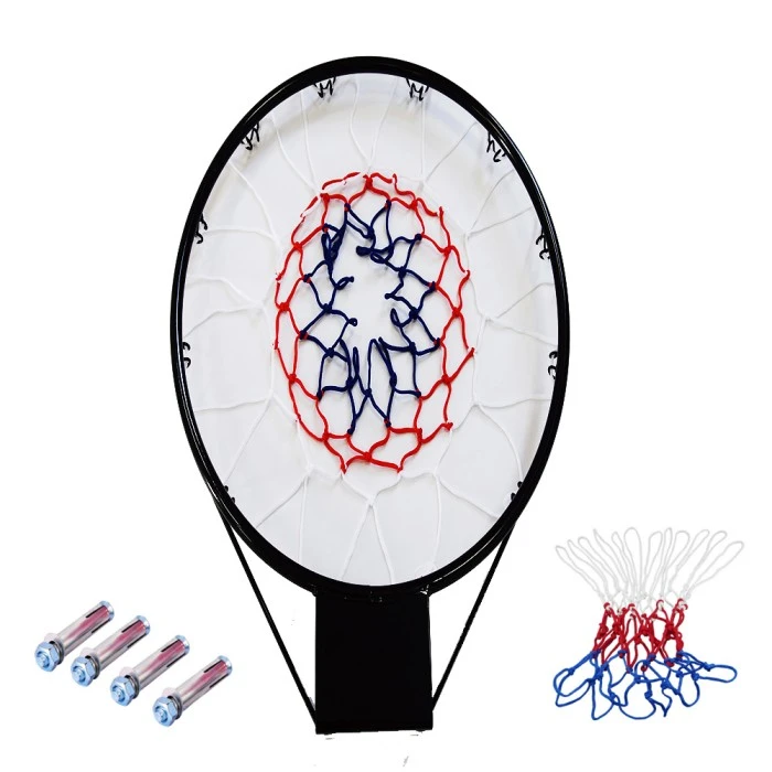 Vành bóng rổ kim loại nặng 48cm có lưới