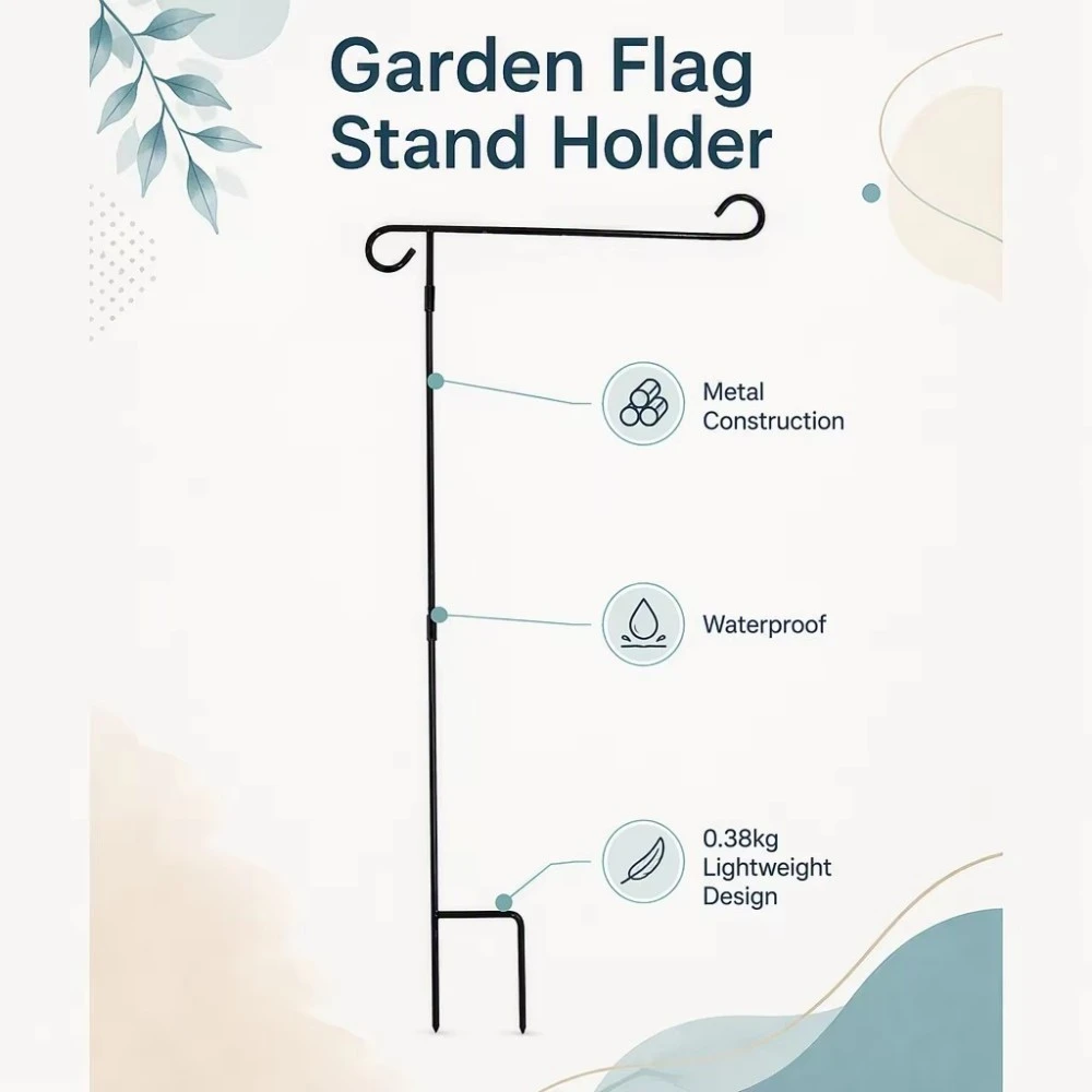 Outdoor Waterproof Metal Yard Sign Stake