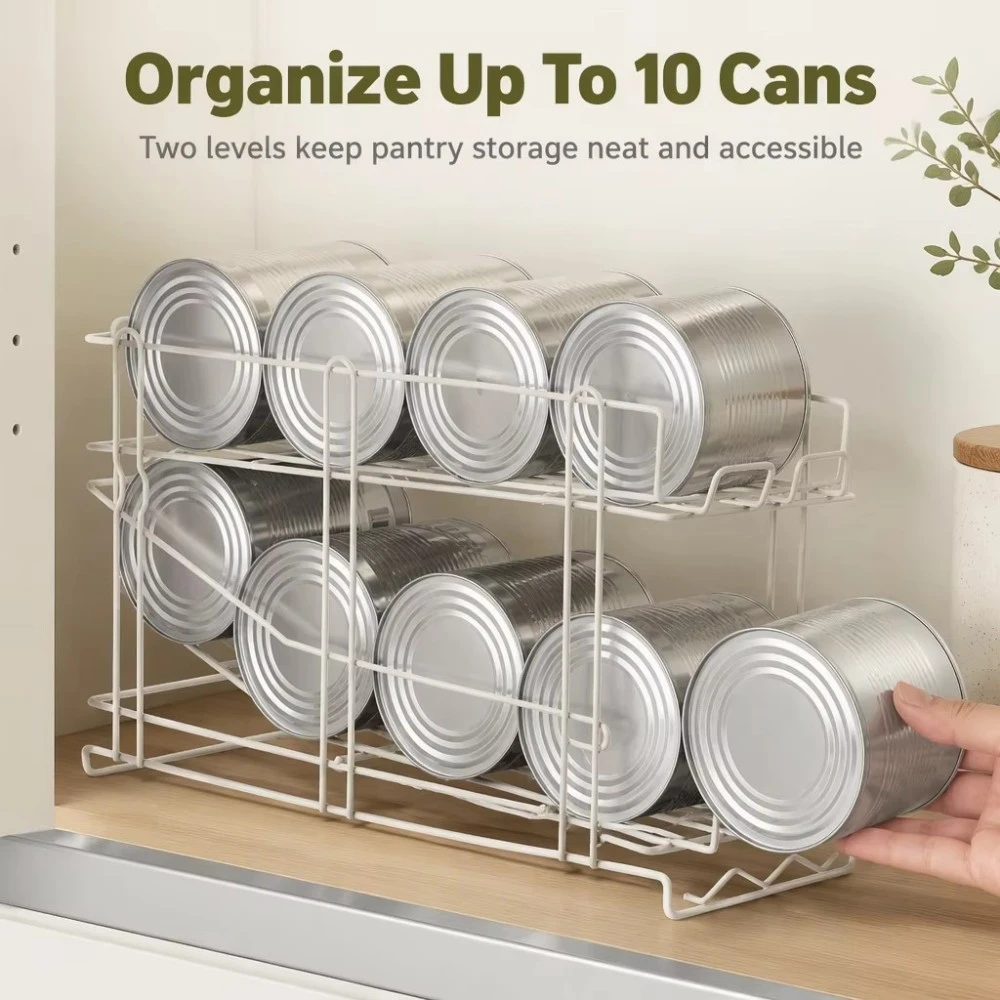 Standing-Type Wrought Iron Wire Cola Can Storage Rack