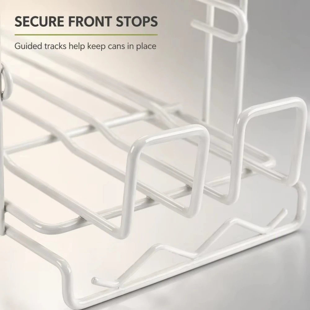 Standing-Type Wrought Iron Wire Cola Can Storage Rack