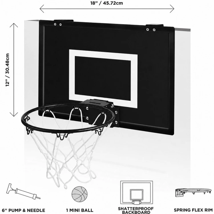 Trụ bóng rổ mini trên cửa